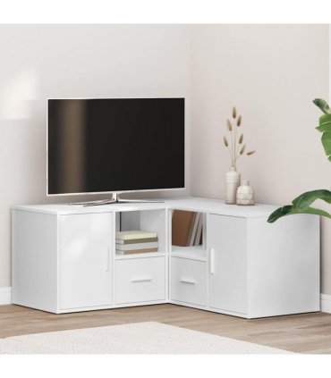 vidaXL Corner Cabinet White 160x40x45 cm Engineered Wood