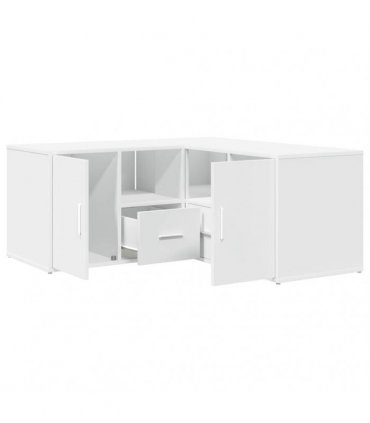 vidaXL Corner Cabinet White 160x40x45 cm Engineered Wood