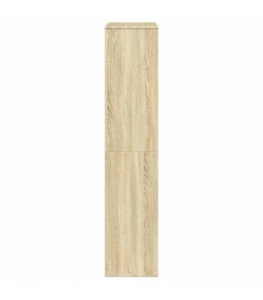 vidaXL Bookcase Sonoma Oak 100x33x156.5 cm Engineered Wood