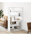 vidaXL Bookcase White 100x33x156.5 cm Engineered Wood