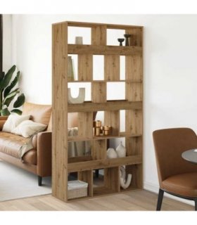 vidaXL Bookcase Artisan Oak 100x33x187.5 cm Engineered Wood