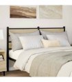 vidaXL Replace Headboard Sonoma Oak 135 cm Iron and Engineered Wood