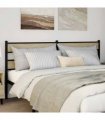 vidaXL Replace Headboard Sonoma Oak 180 cm Iron and Engineered Wood