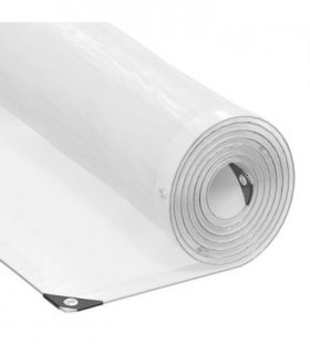 vidaXL Plant Cover with Eyelets 2x5 m Polyethylene — Size: 2 x 5 m