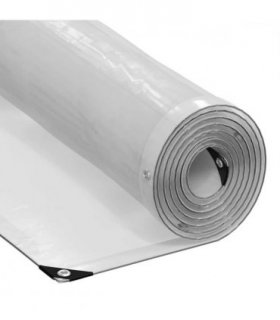 vidaXL Plant Cover with Eyelets 2x8 m Polyethylene — Size: 2 x 8 m