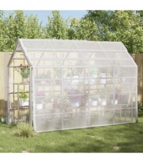 vidaXL Plant Cover Transparent 3 x 3 m PE