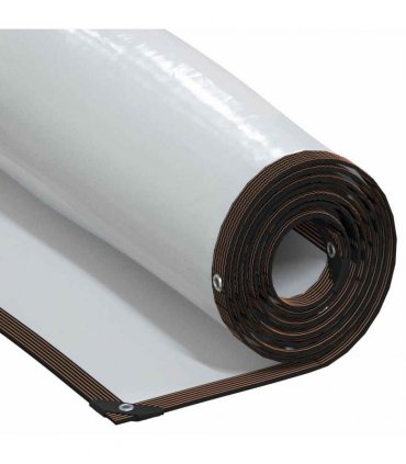 vidaXL Plant Cover with Eyelets 1x10 m Polyethylene — Size: 1 x 10 m — V0671990552
