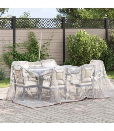 vidaXL Plant Cover Transparent 2 x 2 m PE