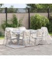 vidaXL Plant Cover Transparent 2 x 2 m PE