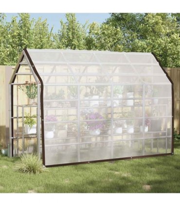 vidaXL Plant Cover with Eyelets 3x6 m Polyethylene — Size: 3 x 6 m — V0671990567