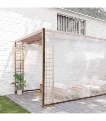 vidaXL Plant Cover Transparent 12 x 12 m PE — V0671990568