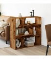 vidaXL Room Divider Old Wood 100x33x94.5 cm Engineered Wood