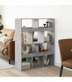 vidaXL Room Divider Concrete Grey 100x33x125.5 cm Engineered Wood — V0671991011