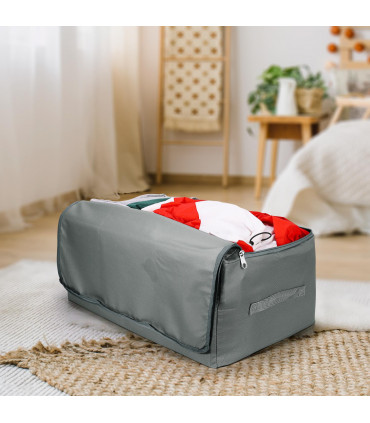 Storage Bags Organiser 50L Capacity Underbed Moving Bag - Dark Grey