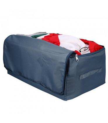 1pk Storage Bags Organiser 105L Capacity Underbed Moving Bag Blue