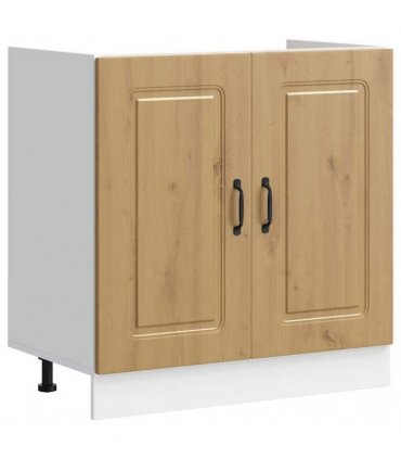 vidaXL Kitchen Cabinet with Door Kalmar Artisan Oak 80 x 46 x 81.5 cm