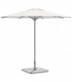 vidaXL Umbrella Weight Plates 4 pcs Grey Granite Triangular 14 kg