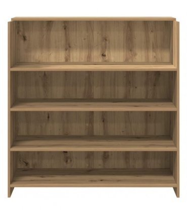 vidaXL Reception Desk Artisan Oak 100x50x103.5 cm Engineered Wood — Size: 100 x 50 x 103.5 cm
