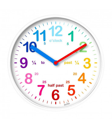 Educational Wall Clock