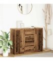 vidaXL Sideboard with Drawers Old Wood 100.5x35x76 cm Engineered Wood