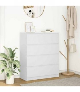 vidaXL Sideboard White 80x35x99 cm Engineered Wood