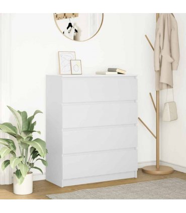 vidaXL Sideboard White 80x35x99 cm Engineered Wood