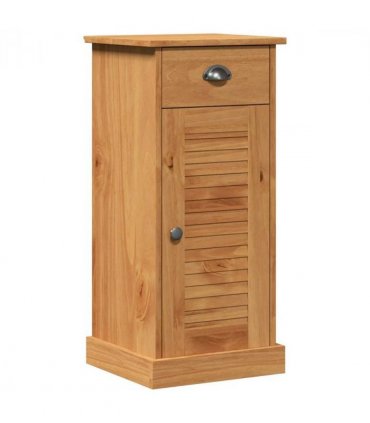 vidaXL Bathroom Furniture Set VIGO 2 pcs Brown and Honey Brown