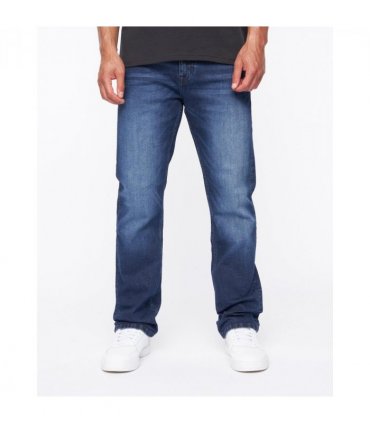 Janstar Straight Leg Jeans Dark Wash W38 L32