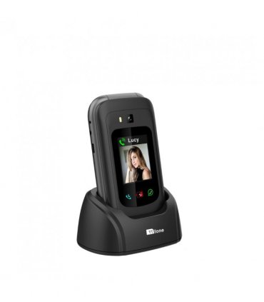 TTfone TT970 Whatsapp 4G Touchscreen Senior Big Button Flip Mobile Phone - With 8MP Camera and Hearing Aid Compatible - Easy and Simple to Use Three Pay as you go