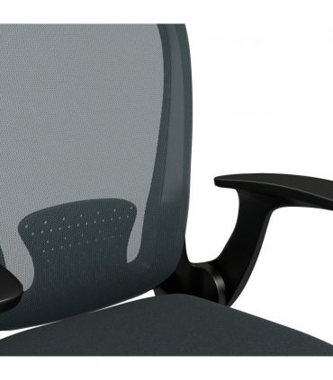 Mesh Office Chair, Grey, 63W x 54D x 103Hcm, Vinsetto, Adjustable Armrest