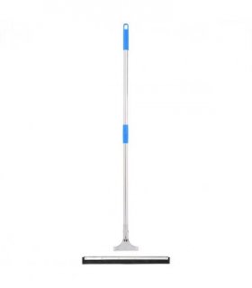 vidaXL Floor Squeegee 45x122.5 cm Steel and Rubber — Size: 45 x 122.5 cm
