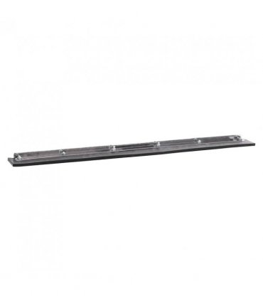 vidaXL Floor Squeegee 45x122.5 cm Steel and Rubber — Size: 45 x 122.5 cm
