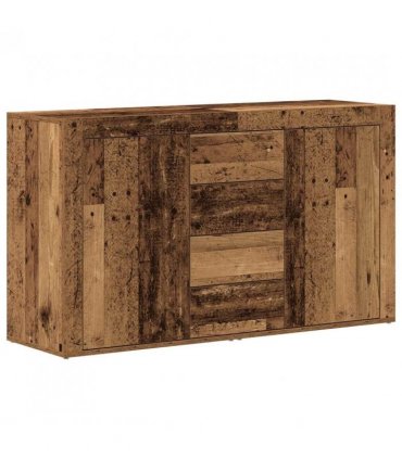 vidaXL Sideboard with Drawer Old Wood 120 x 36 x 69 cm Engineered Wood