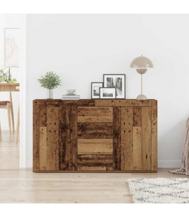 vidaXL Sideboard with Drawer Old Wood 120 x 36 x 69 cm Engineered Wood