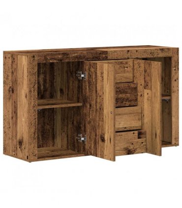vidaXL Sideboard with Drawer Old Wood 120 x 36 x 69 cm Engineered Wood