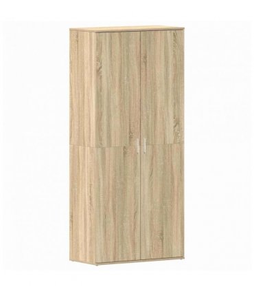 vidaXL Shoe Cabinet Sonoma Oak 80 x 39 x 178 cm Engineered Wood