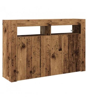 vidaXL Sideboard Old Wood 116 x 30 x 75 cm Engineered Wood