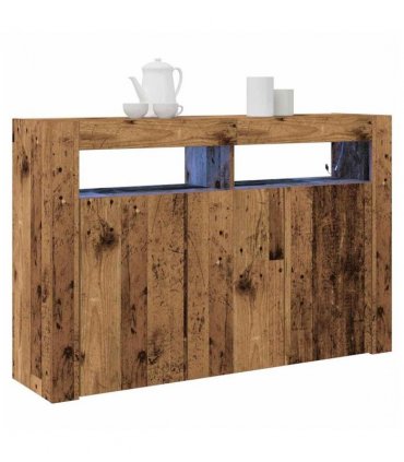 vidaXL Sideboard Old Wood 116 x 30 x 75 cm Engineered Wood