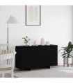 vidaXL Sideboard Black Oak 135 x 41 x 75 cm Engineered Wood