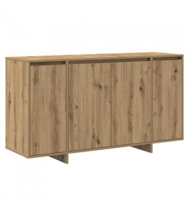 vidaXL Sideboard Artisan Oak 135 x 41 x 75 cm Engineered Wood