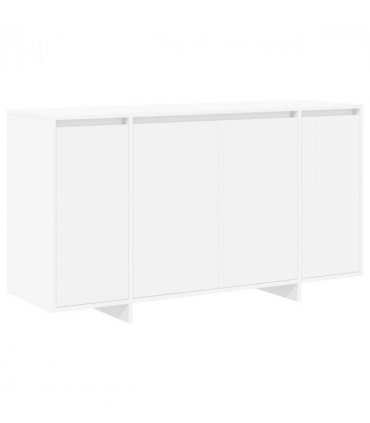 vidaXL Sideboard White 135 x 41 x 75 cm Engineered Wood
