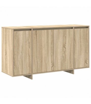 vidaXL Sideboard Sonoma Oak 135 x 41 x 75 cm Engineered Wood