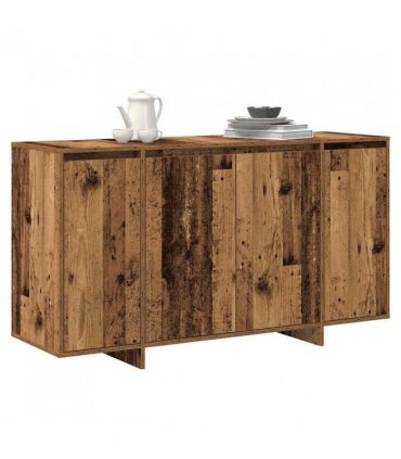 vidaXL Sideboard Old Wood 135 x 41 x 75 cm Engineered Wood