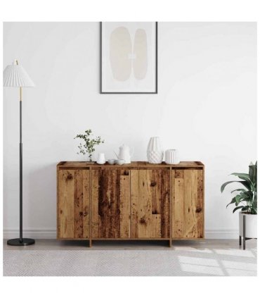 vidaXL Sideboard Old Wood 135 x 41 x 75 cm Engineered Wood