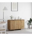 vidaXL Sideboard Artisan oak 120 x 41 x 75 cm Engineered wood