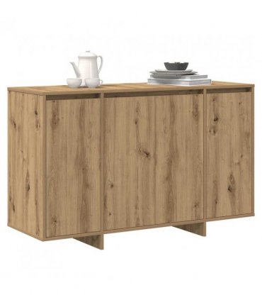 vidaXL Sideboard Artisan oak 120 x 41 x 75 cm Engineered wood