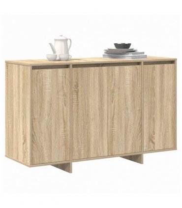 vidaXL Sideboard Sonoma oak 120 x 41 x 75 cm Engineered wood