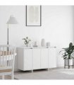 vidaXL Sideboard White 120 x 41 x 75 cm Engineered wood