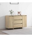 vidaXL Sideboard Sonoma Oak 120 x 41 x 75 cm Engineered Wood — V0671994129