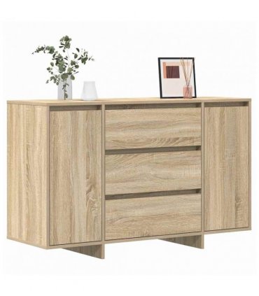 vidaXL Sideboard Sonoma Oak 120 x 41 x 75 cm Engineered Wood — V0671994129